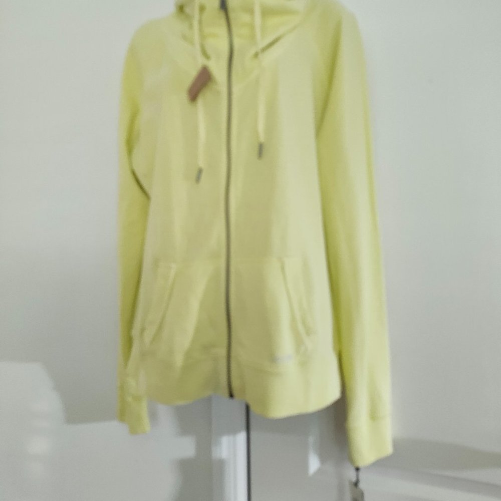 CALVIN KLEIN PERFORMANCE ZIP UP SWEATSHIRT JACKET SIZE XL LIME NWT